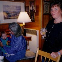 Becky mum and baby someone