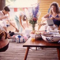 Becky shower cottage