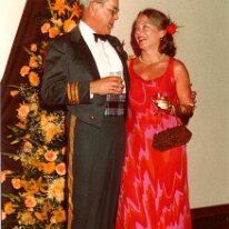 Dad and Mum dress uniform