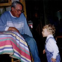 Dad baby Scott cottage2