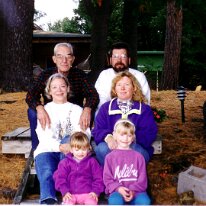 Us with dad - cottage