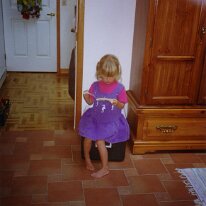 Meaghan reading cottage