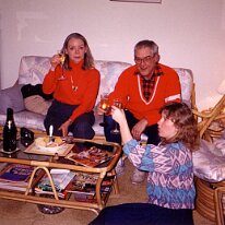 Mum Dad Becky Edmonton scan