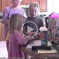 Meaghan, Ethan and the Furby